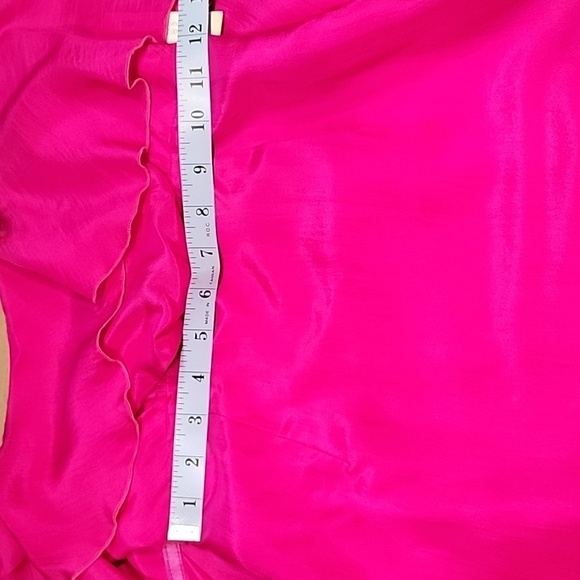 Susana Monaco Hot Pink Size Unknown Material Unknown Strapless Belted Dress NEW - Picture 8 of 13